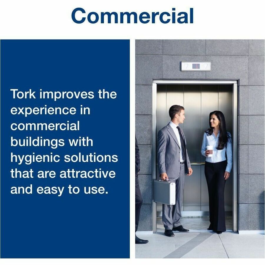TORK OptiServe High Capacity Coreless Toilet Paper White T5 - 2 Ply - 3.70" Width x 500 ft Length - White - 1500 Sheets - 18 / Carton