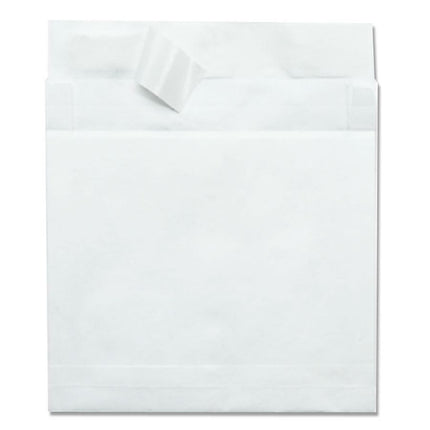 TOPS Self-Seal Light Weight Expansion Envelopes - Expansion - 12" Width x 16" Length - 2" Gusset - 14 lb - Self-sealing - White - Tyvek - 100 / Carton