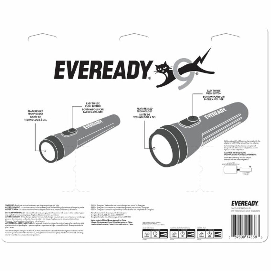 Eveready LED Economy Flashlight - 4 /Set - 1 Each