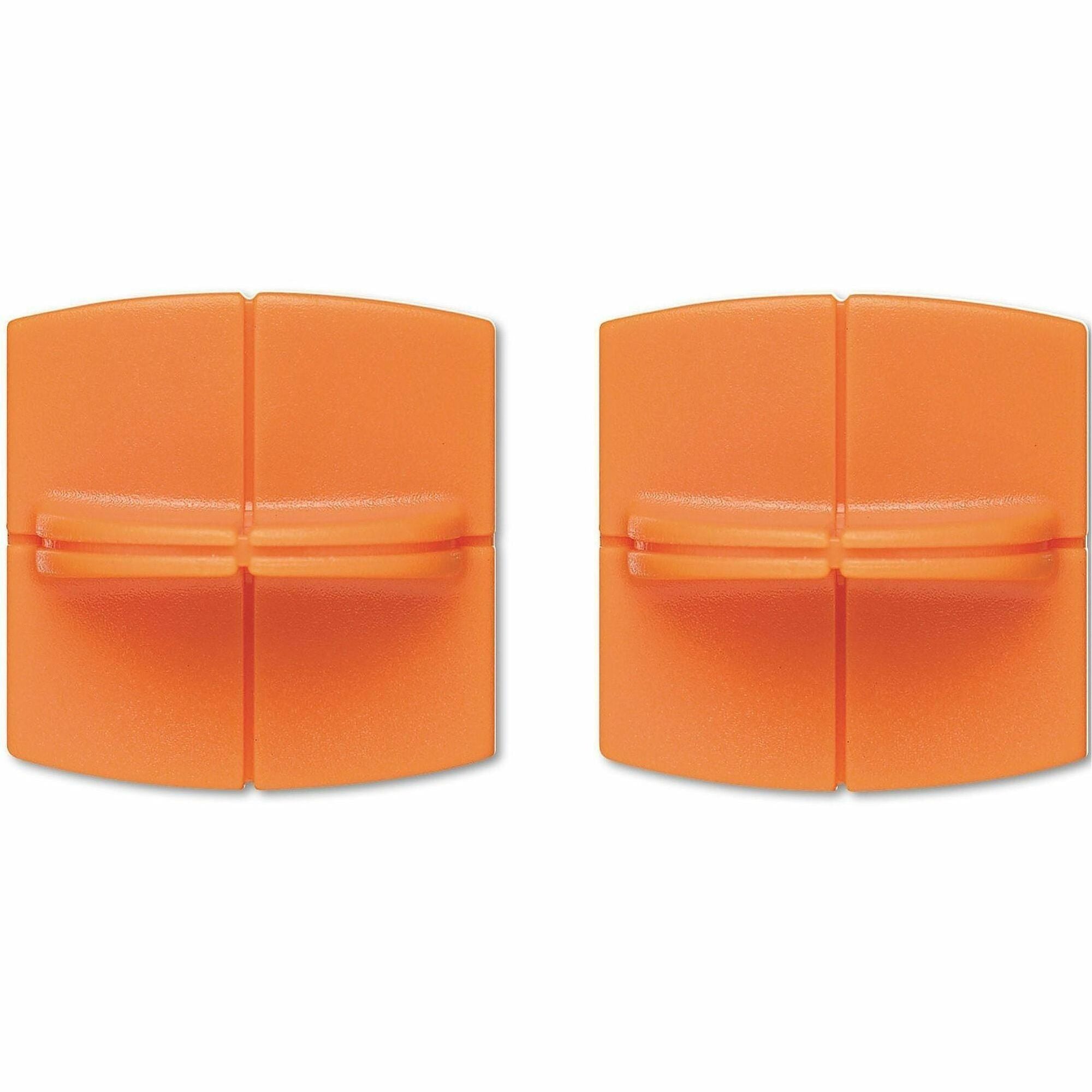 Fiskars TripleTrack Replacement Blade - Straight Edge - Steel - Orange - 2 / Pack