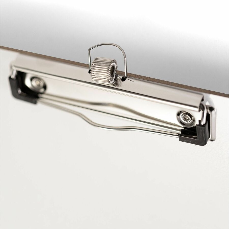 Officemate 83161 Dry Erase Clipboard, Top Clip with Pen Holder, 6pk - Storage for 70 Sheet - 9" x 12 1/2" Sheet Size - White - 6 Pack