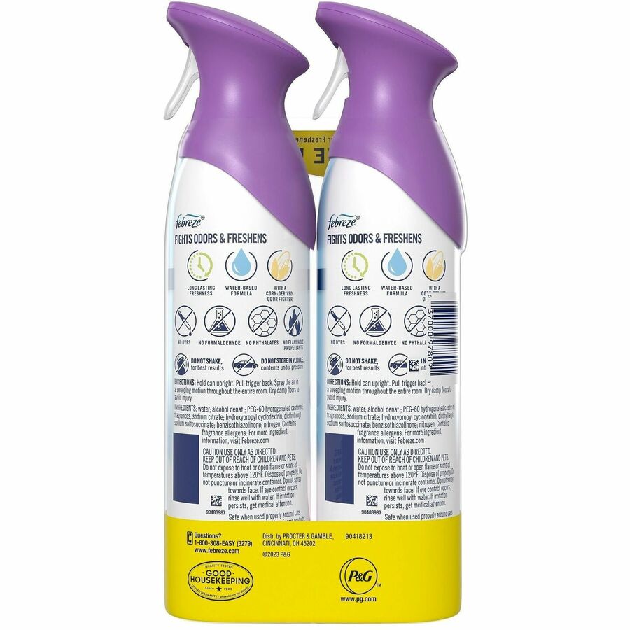 Febreze Air Effects Air Freshener - Spray - 8.8 fl oz (0.3 quart) - Gain Moonlight Breeze - Odor Neutralizer - 2 / Pack