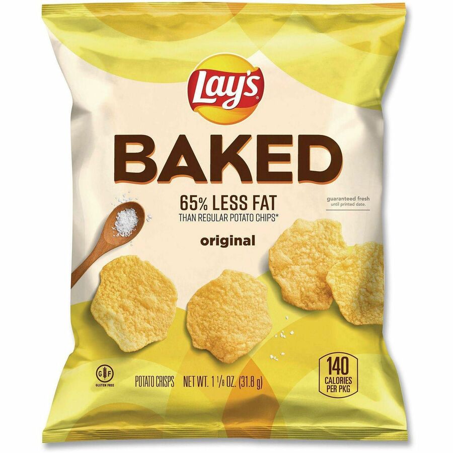 Frito-Lay Baked Snacks Variety Pack - Cheese, Cheddar & Sour Cream, Sour Cream & Onion, Original, Crunchy, Barbeque - 2 / Carton