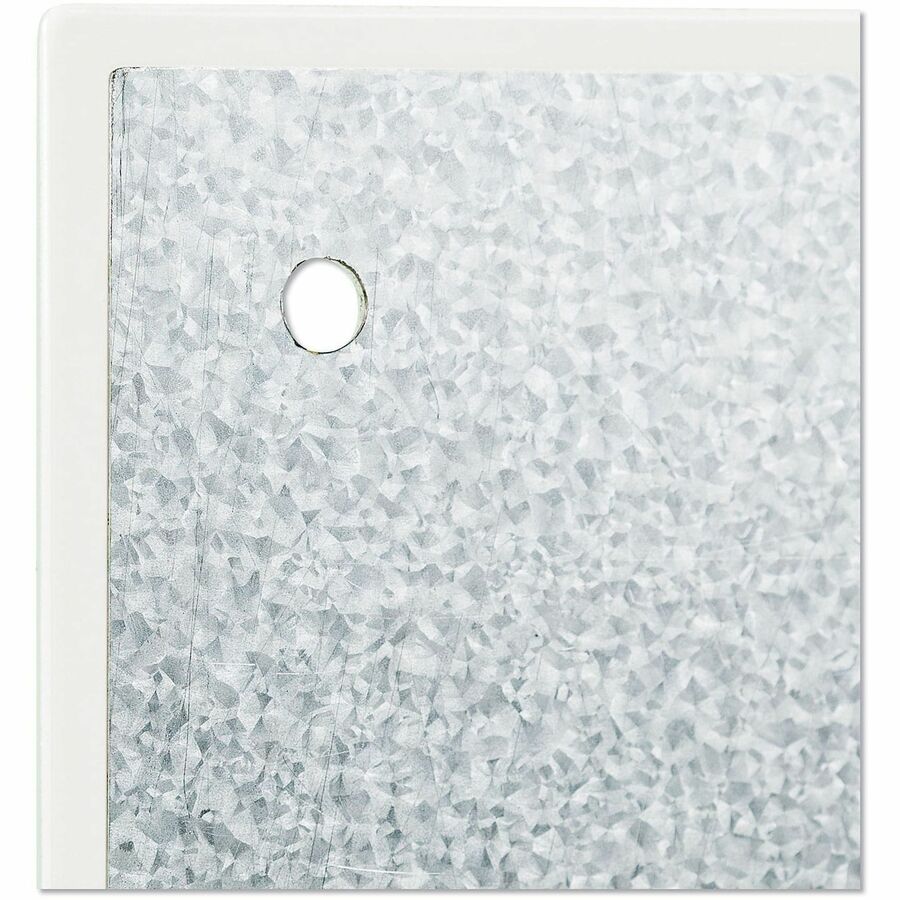 U Brands Dry Erase Board - 72" (6 ft) Width x 48" (4 ft) Height - White Glass, Tempered Glass Surface - Horizontal/Vertical - Magnetic - Frameless, Ghost Resistant, Stain Proof - 1 Each