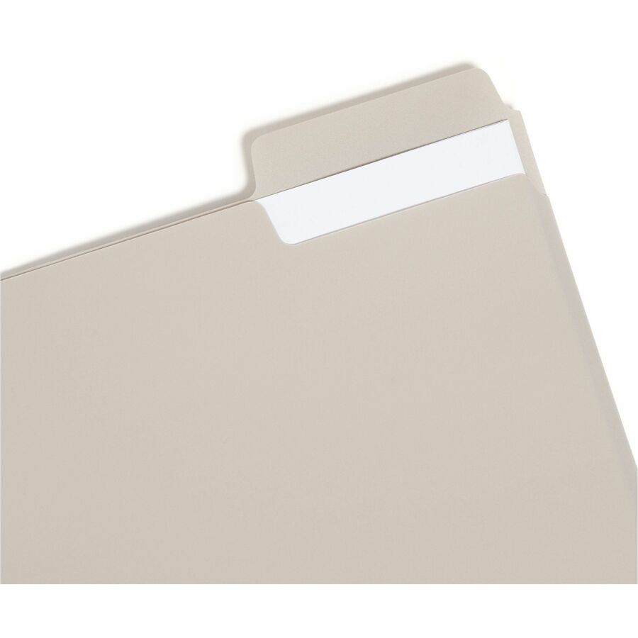 Smead SuperTab 1/3 Tab Cut Letter Top Tab File Folder - 8 1/2" x 11" - 150 Sheets Capacity - 3/4" Expansion - Top Tab Location - Assorted Tab Position - Poly, Plastic - Assorted - Durable, Tear Resistant, Water Resistant - 20 / Pack