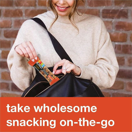 KIND THINS Variety Packs - Dark Chocolate Cherry Cashew, Peanut Butter Dark Chocolate - Low Calorie, Gluten-free, Egg-free, Dairy-free, Individually Wrapped - 0.74 oz - 20 / Box