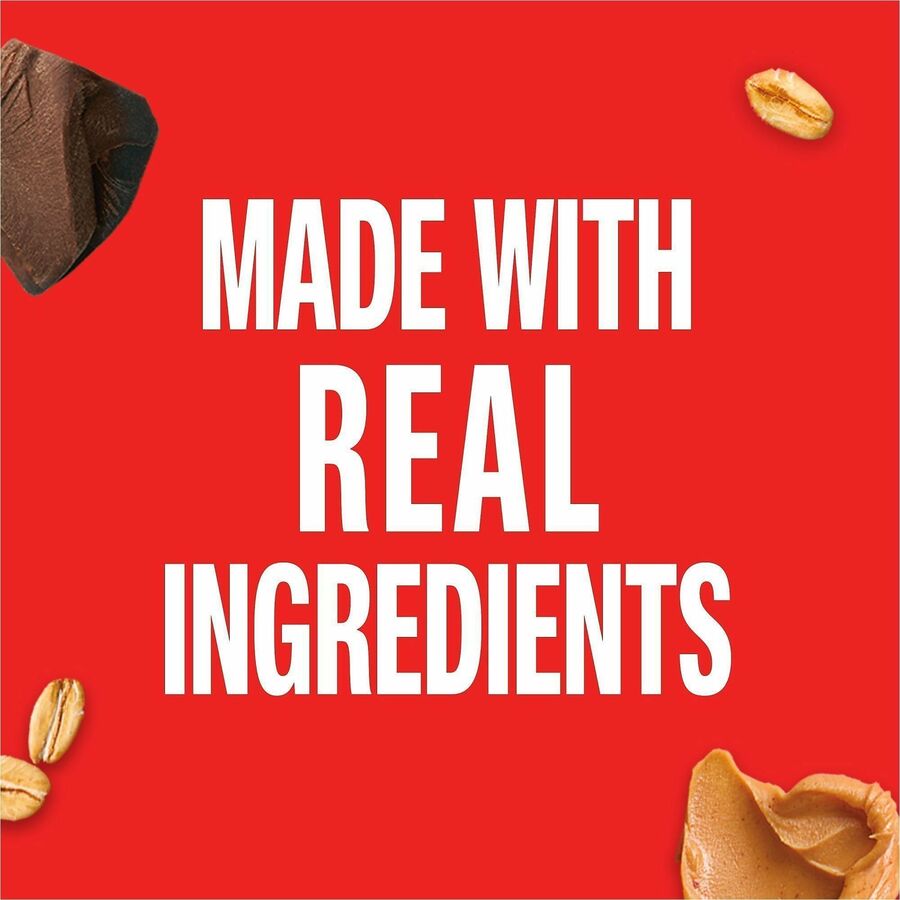 KIND Healthy Grains Energy Bars - Egg-free, Dairy-free, Gluten-free, Wheat-free, Trans Fat Free, Low Sodium - Peanut Butter Dark Chocolate - 1.40 oz - 10 / Box