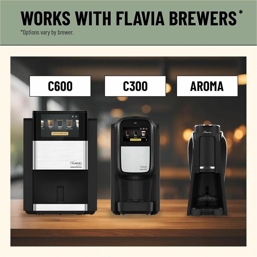 Flavia Freshpack Caramel Freshpack Coffee - Compatible with Flavia Aroma, Flavia Creation 300, FLAVIA Creation 600 - Medium - Freshpack - Caramel - Kosher - 76 / Carton