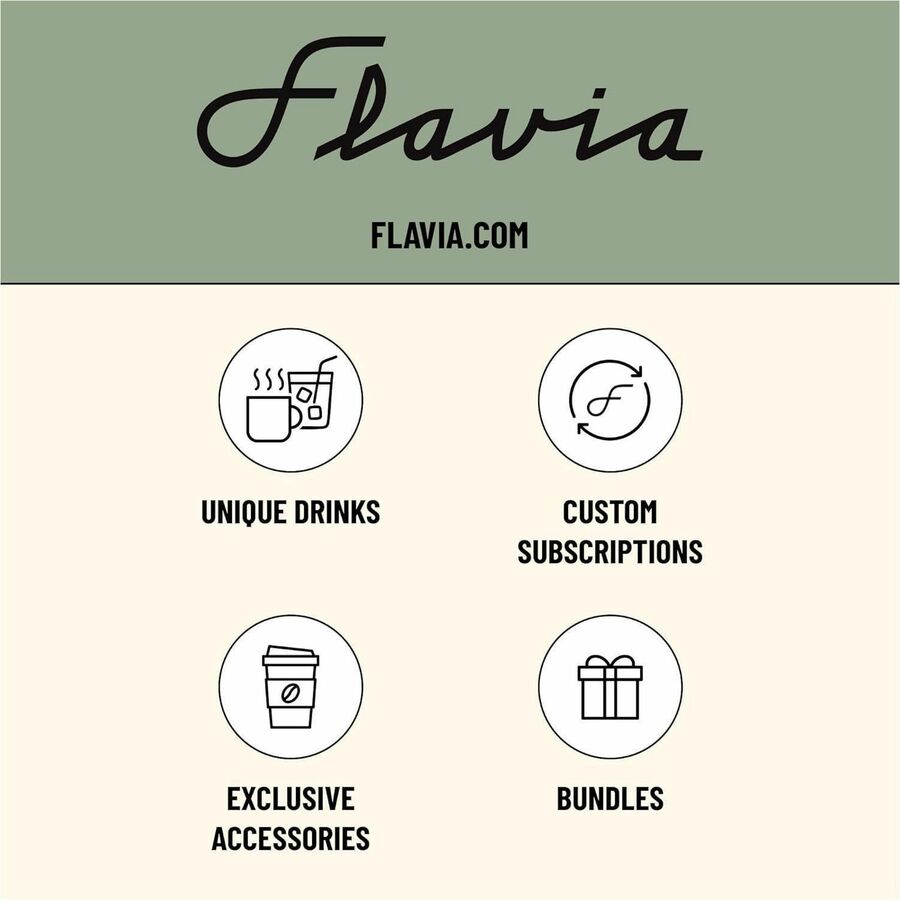 Flavia Freshpack Caramel Freshpack Coffee - Compatible with Flavia Aroma, Flavia Creation 300, FLAVIA Creation 600 - Medium - Freshpack - Caramel - Kosher - 76 / Carton