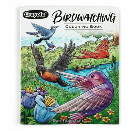 Crayola Bird Watching Coloring Book Printed Book - 40 Pages - Book
