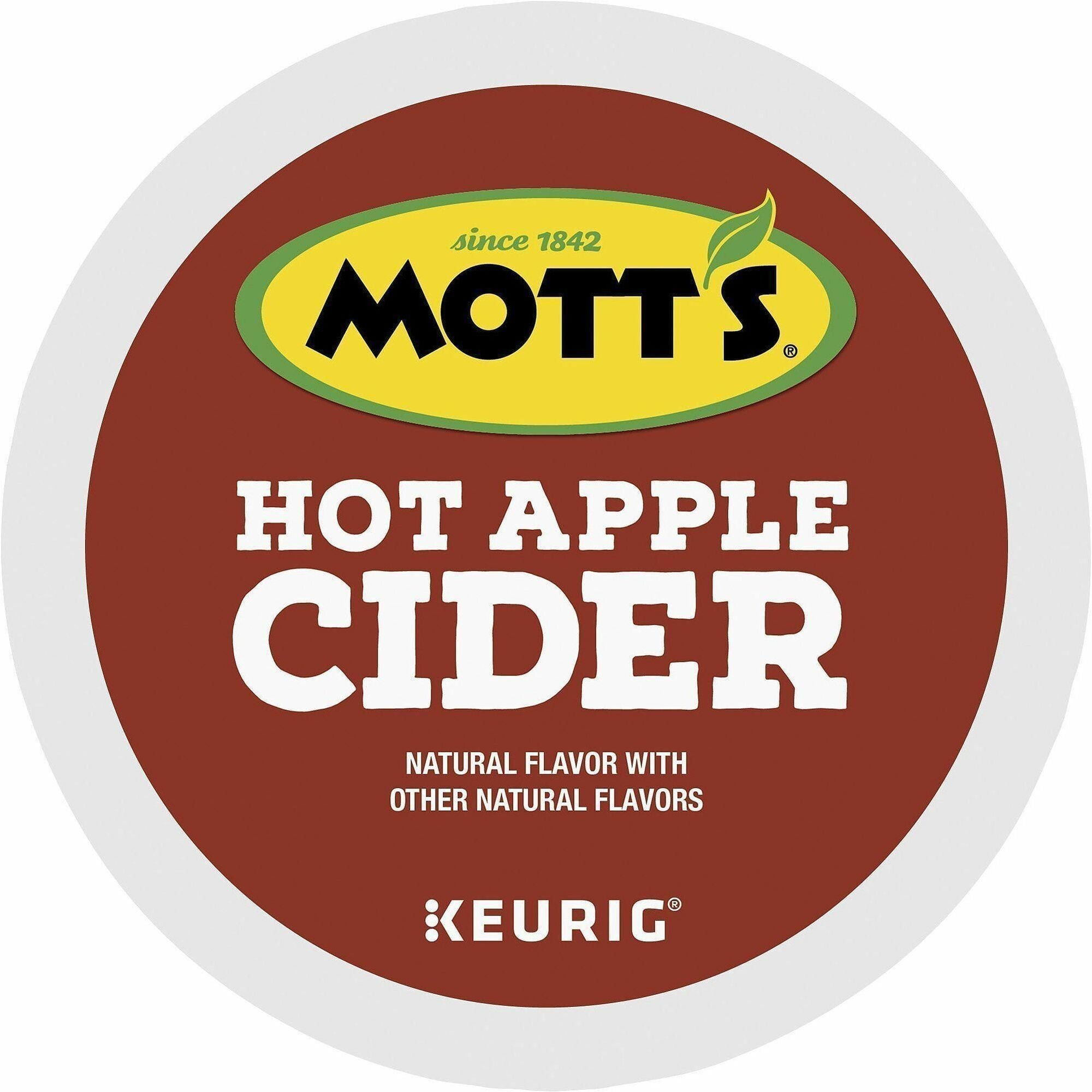 Mott's&reg; Hot Apple Cider - Concentrate - 8 fl oz (237 mL) - Apple Cider, Natural - 4 / Carton