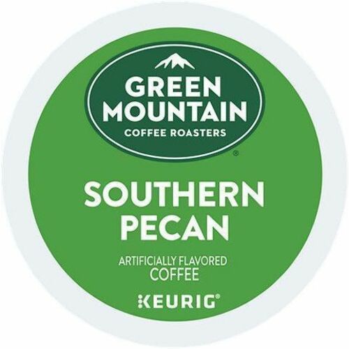 Green Mountain Coffee Roasters&reg; K-Cup Southern Pecan Coffee - Compatible with Keurig K-Cup Brewer - Light - 24 K-Cup - K-Cup - Southern Pecan, Pecan, Roasted - 4 / Carton