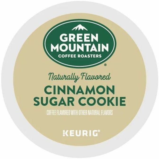 Green Mountain Coffee Roasters&reg; K-Cup, Pod Cinnamon Sugar Cookie Coffee - Compatible with Keurig K-Cup Brewer - Light - 24 K-Cup - K-Cup, Pod - Cinnamon Sugar Cookie - 4 / Carton