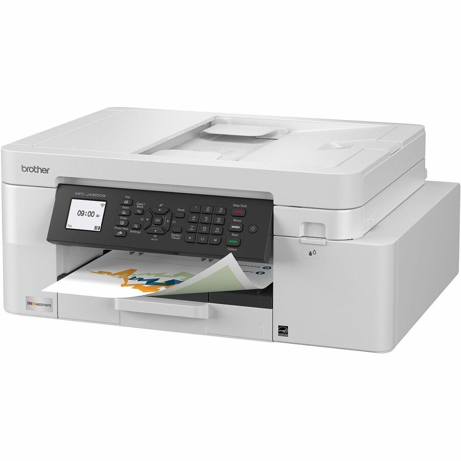 Brother MFC-J4355DW Wired Inkjet Multifunction Printer - Color - Copier/Fax/Printer/Scanner - 4800 x 1200 dpi Print - USB - 1 Each