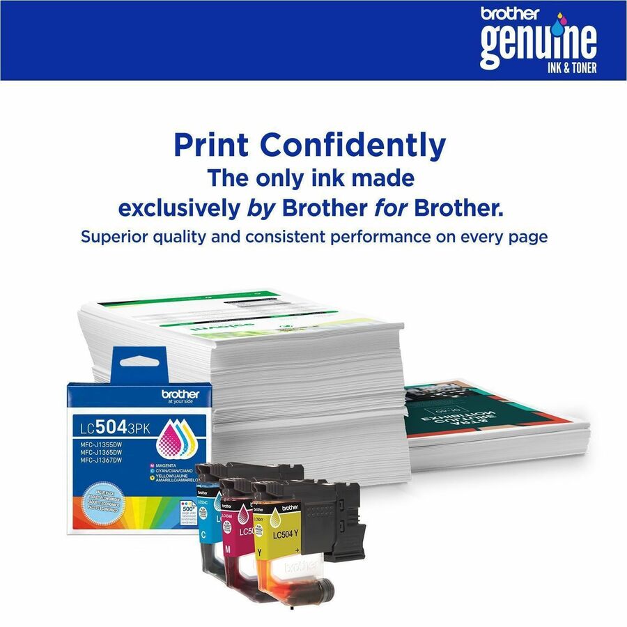 Brother Original Standard Yield Inkjet Ink Cartridge - Black - 1 Each - 600 Pages