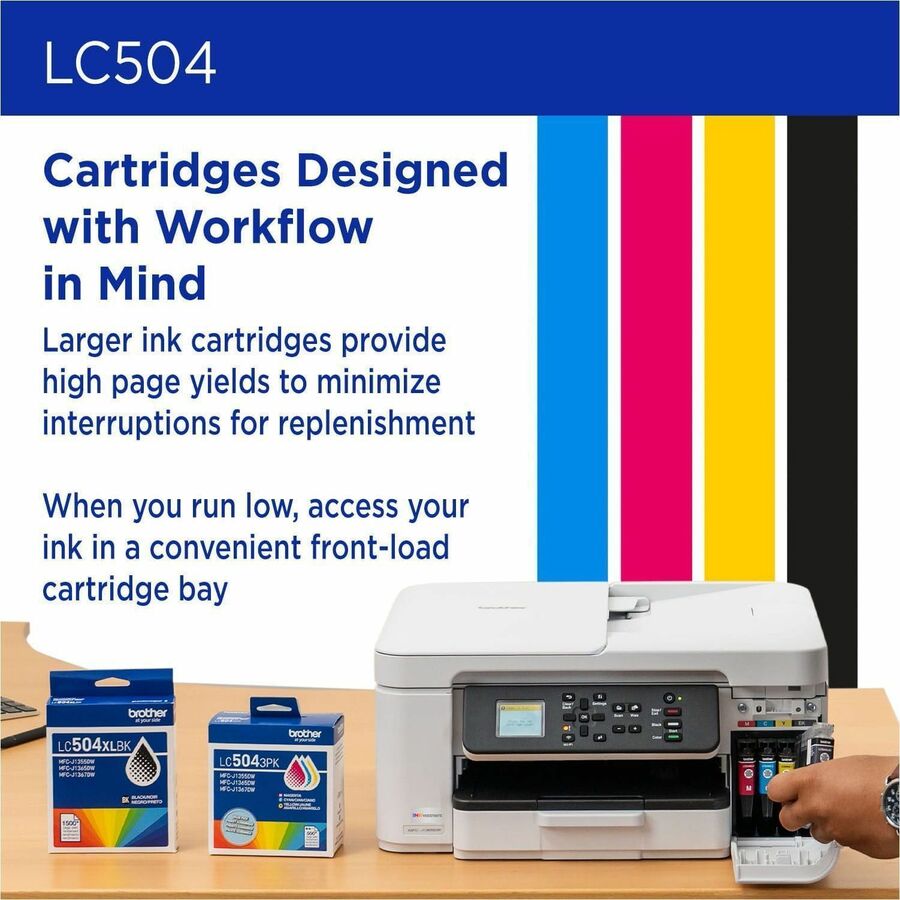 Brother Original Standard Yield Inkjet Ink Cartridge - Black - 1 Each - 600 Pages