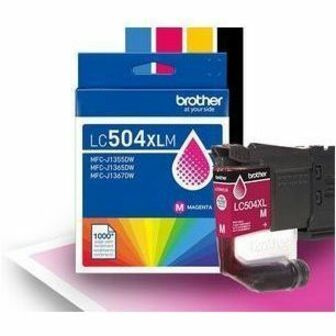 Brother Original High (XL) Yield Inkjet Ink Cartridge - Magenta - 1 Each - 1000 Pages