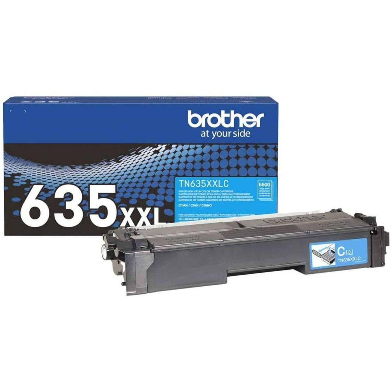 Brother Original Super High Yield Laser Toner Cartridge - Cyan - 1 Each - 6500 pages