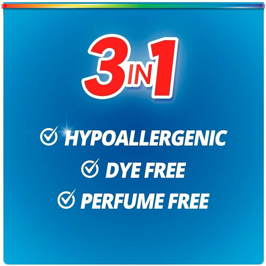Purex Free & Clear Laundry Detergent - For Fabric, Laundry - Concentrate - Liquid - 150 fl oz (4.7 quart) - 115 Loads - Recommended For: Dirt Remover, Stain Remover - Dye-free, Hypoallergenic, Non-irritating, Odorless - Clear - 1 Each