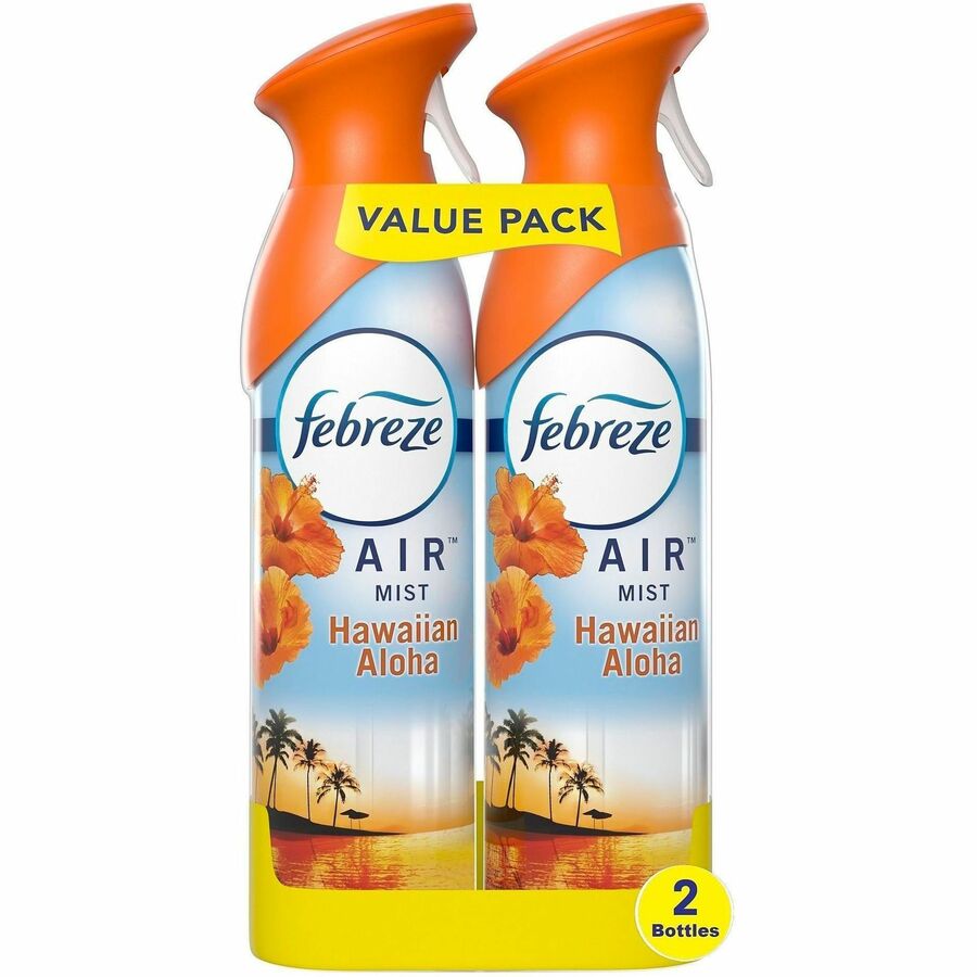 Febreze Air Effects Air Freshener - Spray - 8.8 fl oz (0.3 quart) - Hawaiian Aloha - Odor Neutralizer - 2 / Pack
