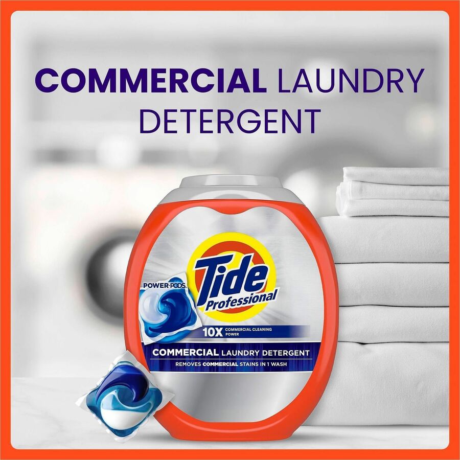 Tide Power-Pods Laundry Detergent - For Laundry - Concentrate - Pod - Original Scent - Recommended For: Stain Remover, Dirt Remover - PVC Free, Phthalate-free, Triclosan-free, APE-free, Benzene-free, BPA-free, PCBs-free, Alkylphenols-free, PAHs-free - ...