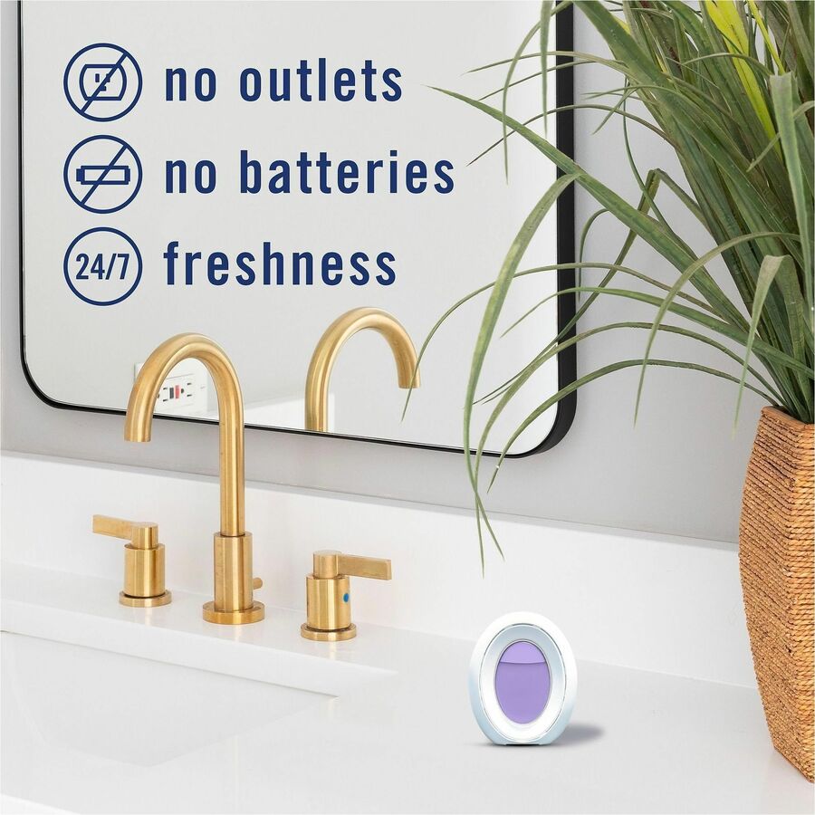 Febreze FadeDefy PLUG Air Freshener - 2.63 oz - Mediterranean Lavender - 50 Day - Odor Neutralizer - 3 / Pack