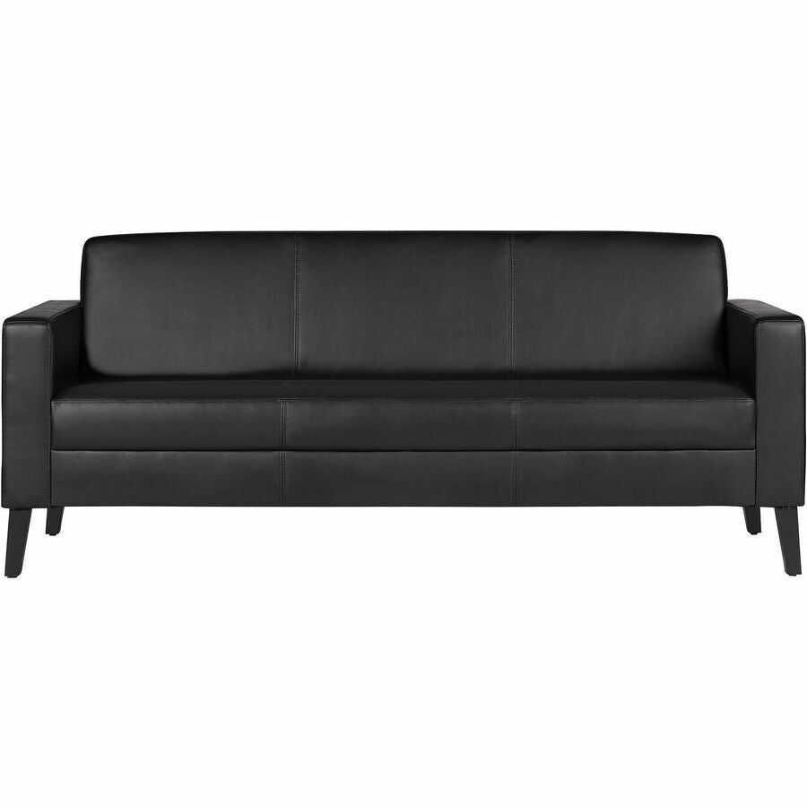 Lorell Clarke Sofa with Antimicrobial Upholstery and Power - 77.3" x 29.8" x 31" Overall Dimension - 1 Each