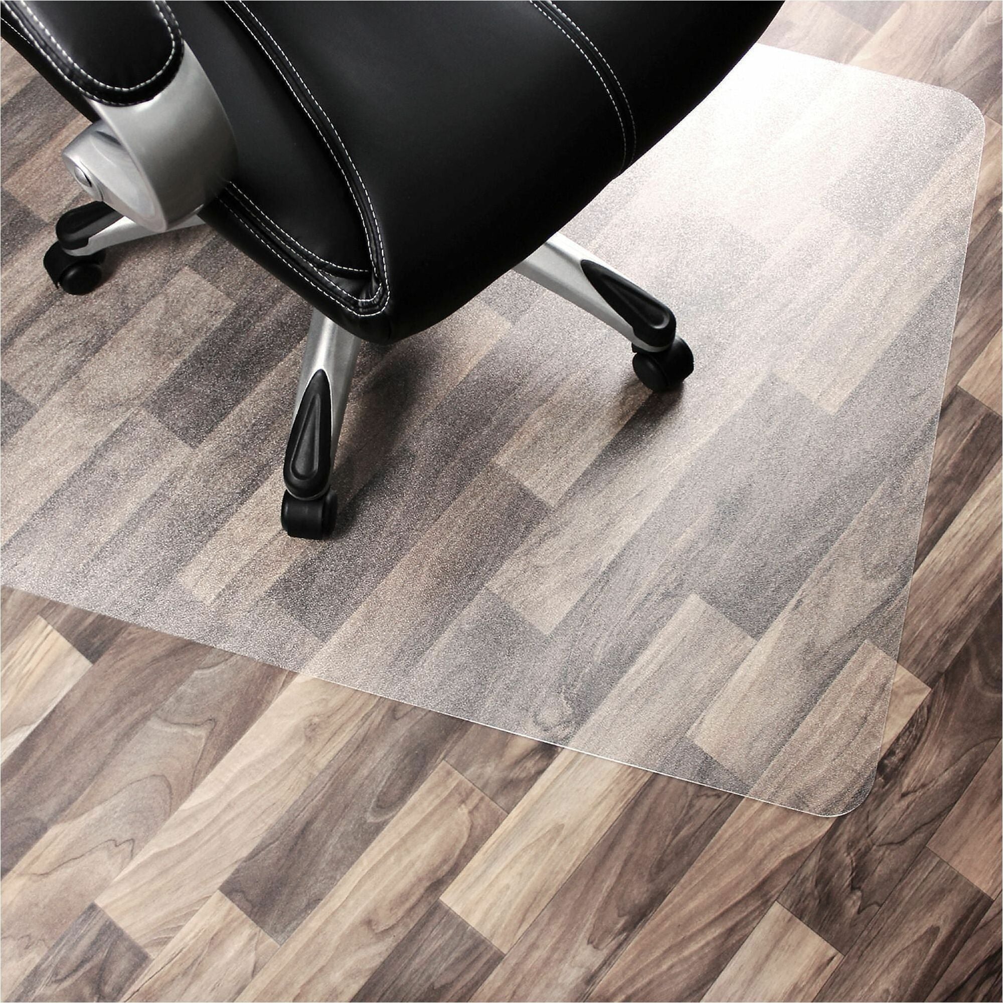 Floortex Cleartex Unomat Chair Mat - Hard Floor, Commercial, Low Pile, Carpet, Chair - Clear - 1 Each