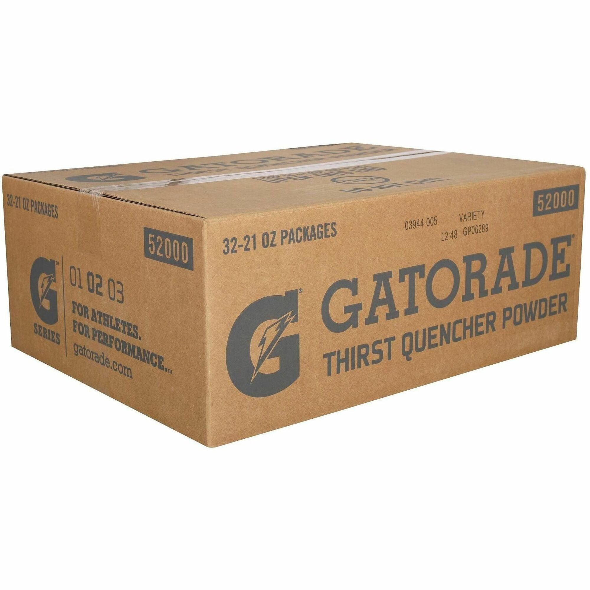 Gatorade Original Mix-and-Drink Powder Pouches - Powder - 1.31 lb - 2.50 gal Maximum Yield - Fruit Punch, Lemon Lime, Orange, Riptide Rush - 32 / Carton