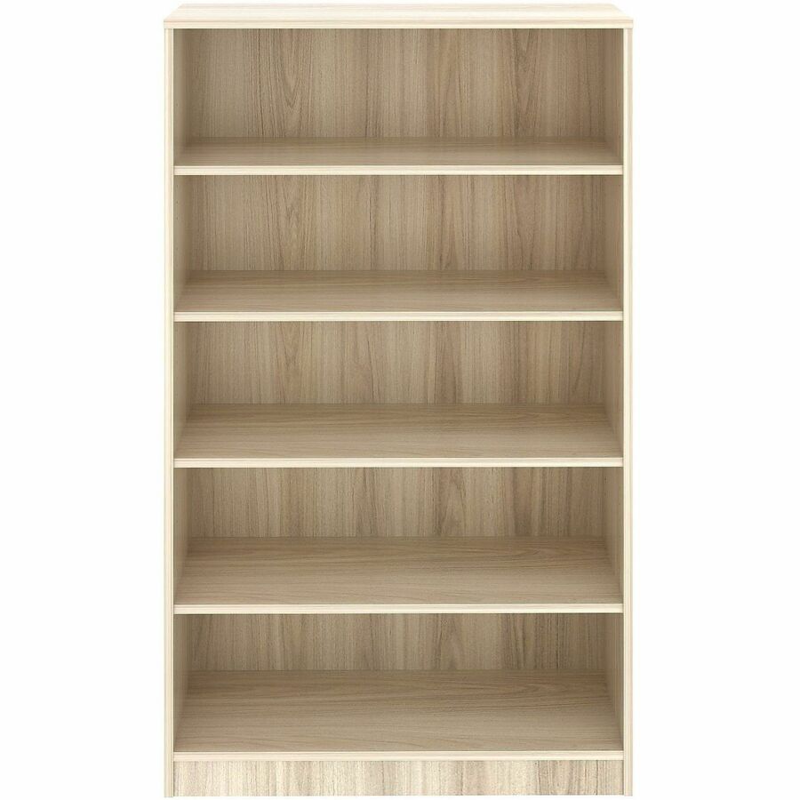 Lorell Bookcase - 5 x Shelf(ves) - Modern Elm - Assembly Required