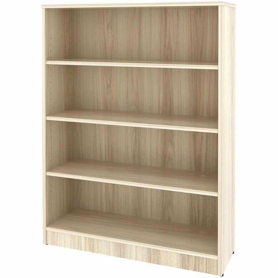 Lorell Bookcase - 4 x Shelf(ves) - Modern Elm - Assembly Required