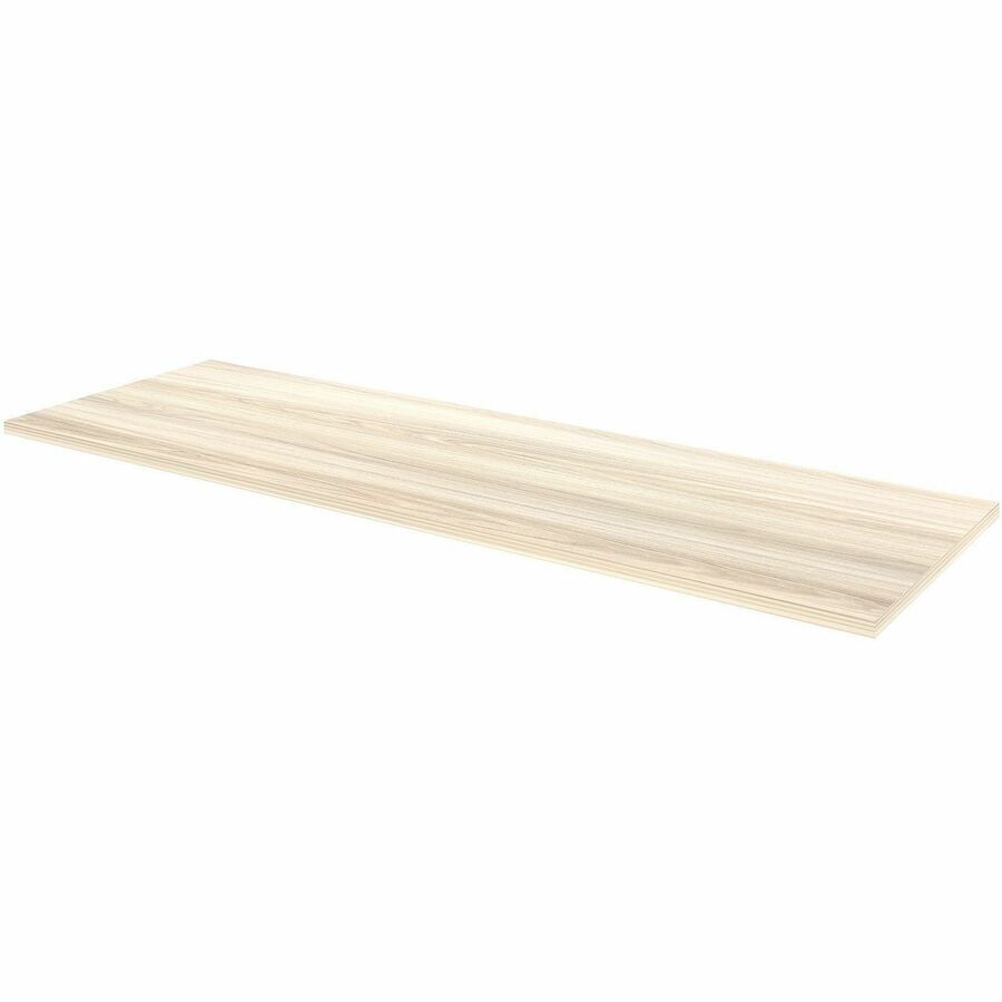 Lorell Multipurpose Tabletops - Laminated Rectangle Top - 24" Table Top Width x 72" Table Top Depth x 1" Table Top Thickness - 1" Height - Training, Multipurpose - Assembly Required - Modern Elm - Particleboard Top Material - 1 Each