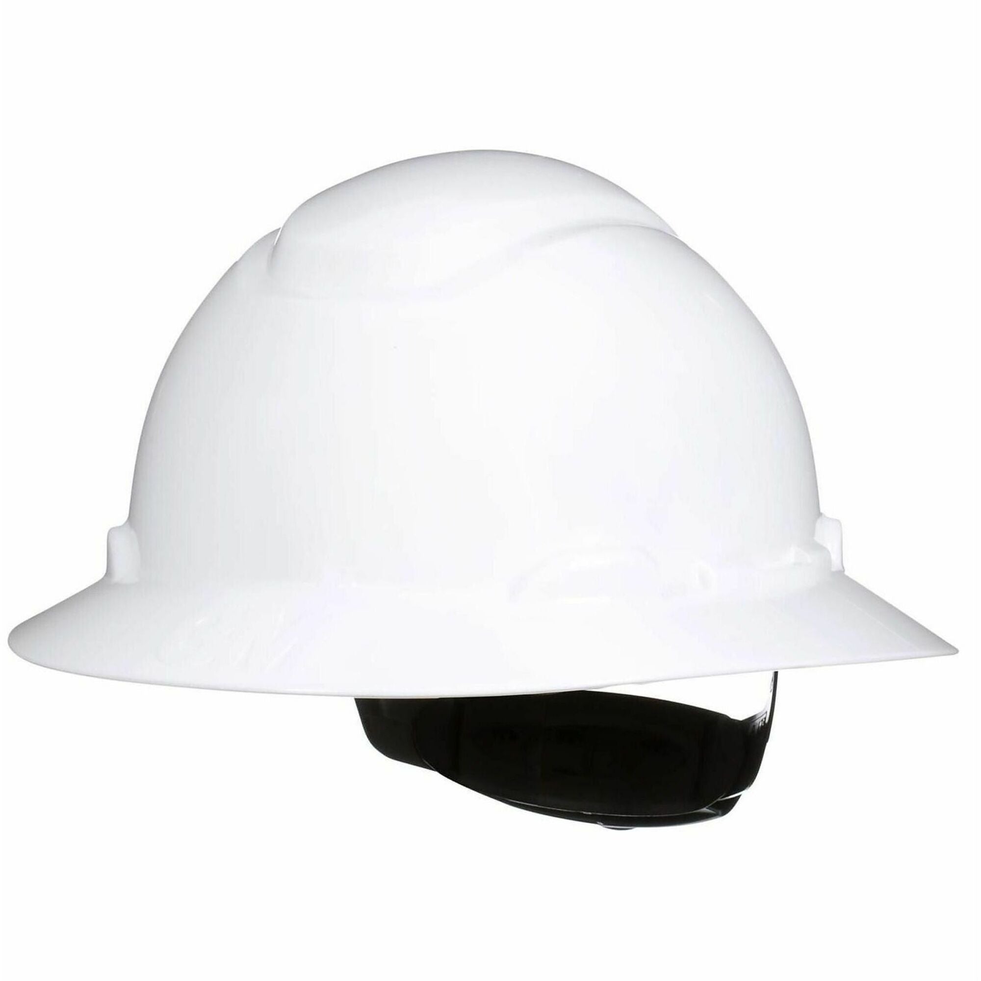 3M SecureFit H-800 Safety Cap - Head Protection - High-density Polyethylene (HDPE) - White - Ratchet, Uvicator Technology, Non-vented, Comfortable, Self Adjustable