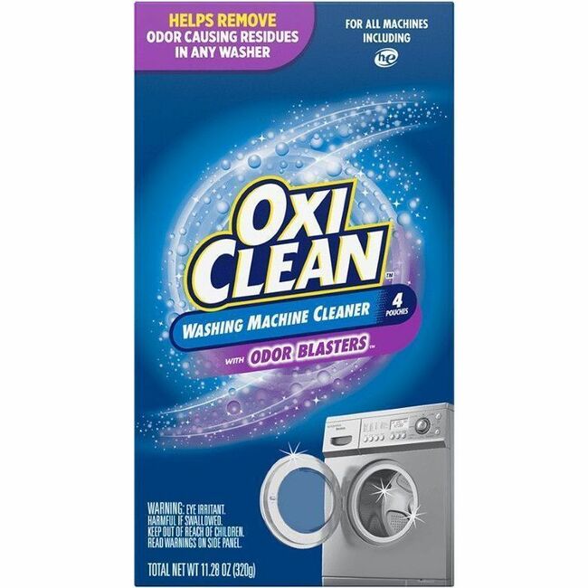 OxiClean Washing Machine Cleaner - For Washing Machine - 11.28 oz - Anti-septic, Phosphate-free - White - 8 / Carton