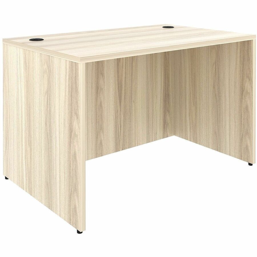 Lorell Desk Shell - Assembly Required - Modern Elm - 1 Each