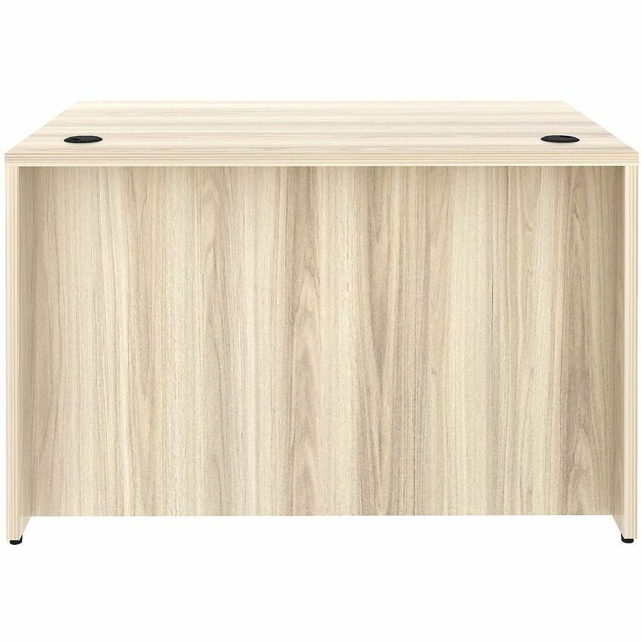 Lorell Desk Shell - Assembly Required - Modern Elm - 1 Each