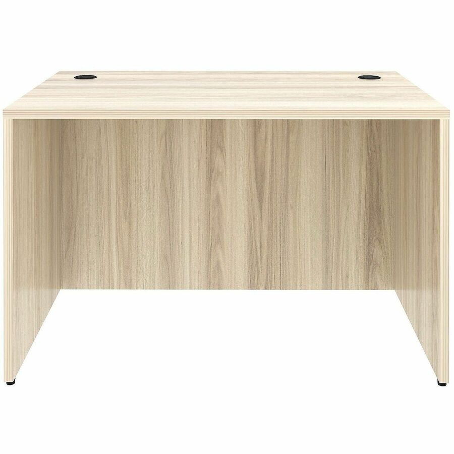Lorell Desk Shell - Assembly Required - Modern Elm - 1 Each