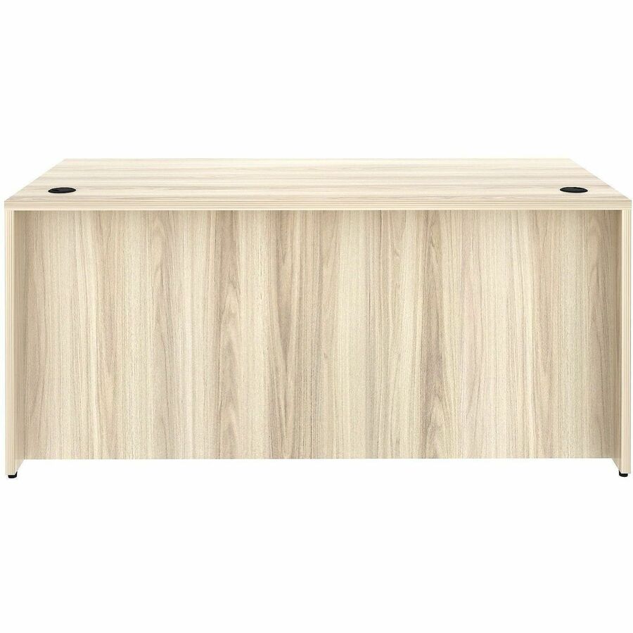 Lorell Desk Shell - Assembly Required - Modern Elm - 1 Each