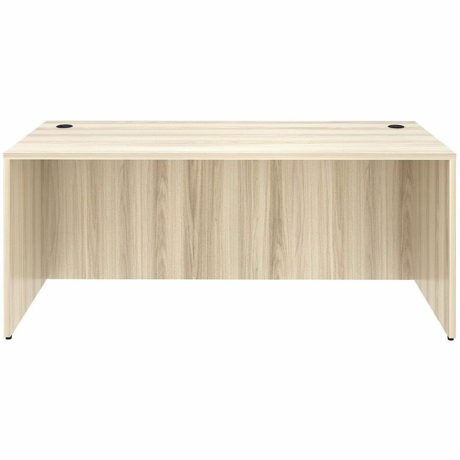 Lorell Desk Shell - 29.50" Height x 70.90" Width x 29.50" Depth - Assembly Required - Modern Elm - 1 Each
