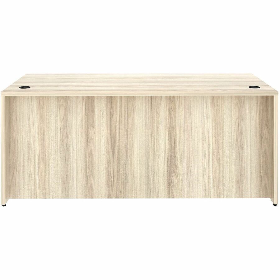 Lorell Desk Shell - 29.50" Height x 70.90" Width x 29.50" Depth - Assembly Required - Modern Elm - 1 Each