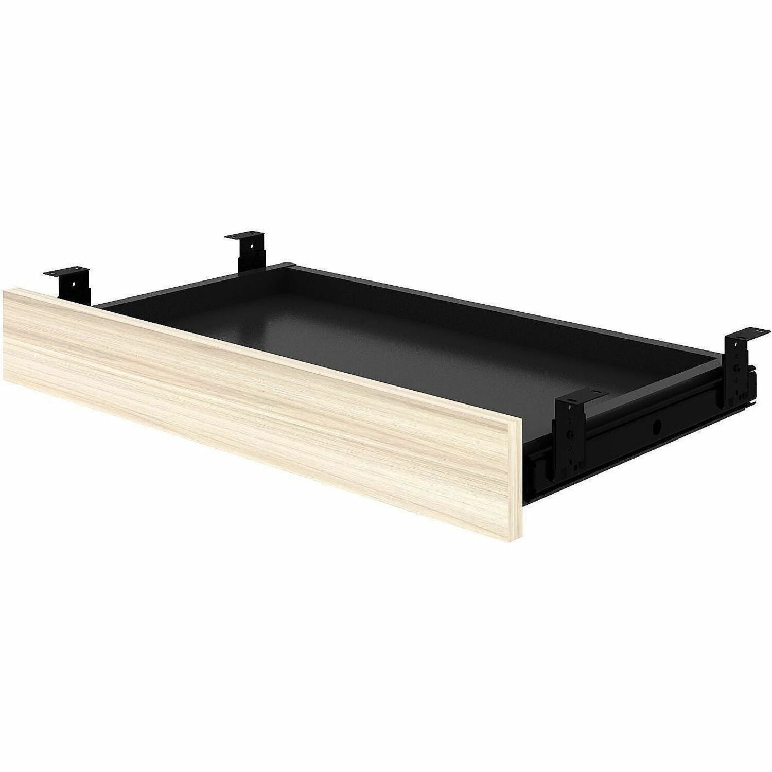 Lorell Essential Series Laminate Desking & Accessory - 5.1" Height x 16.7" Width x 28.4" Depth - Material: Laminate - Finish: Laminate, Modern Elm - Durable - For Desk - 1 Each