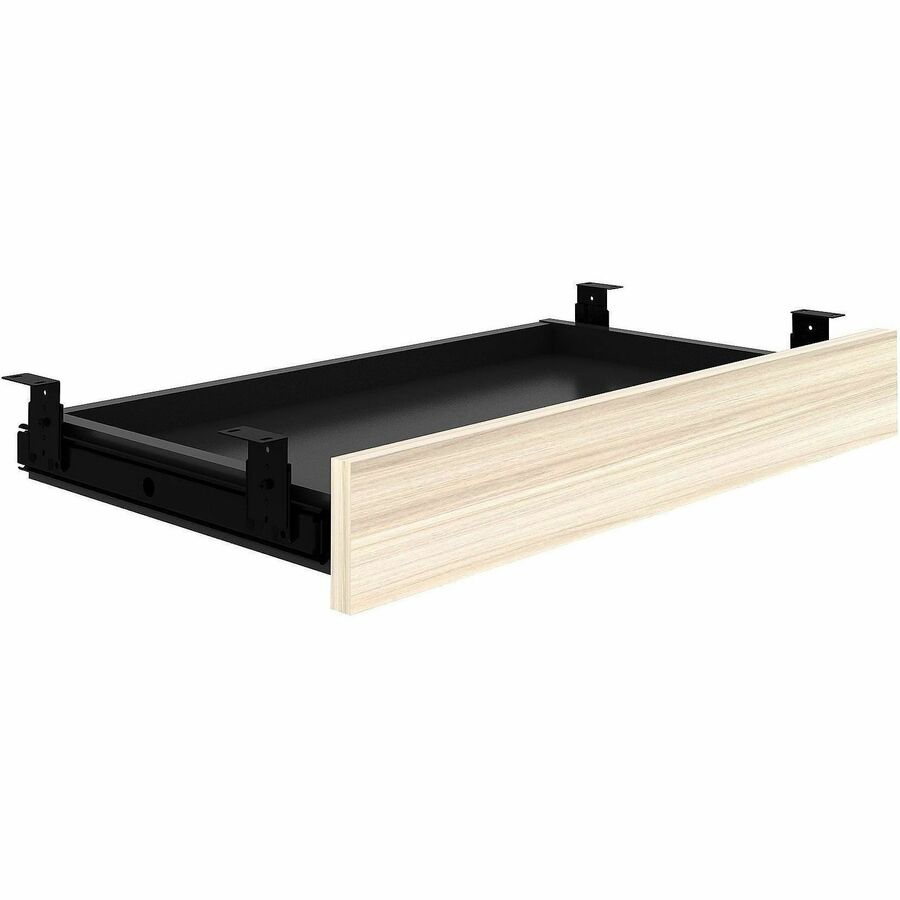 Lorell Essential Series Laminate Desking & Accessory - 5.1" Height x 16.7" Width x 28.4" Depth - Material: Laminate - Finish: Laminate, Modern Elm - Durable - For Desk - 1 Each