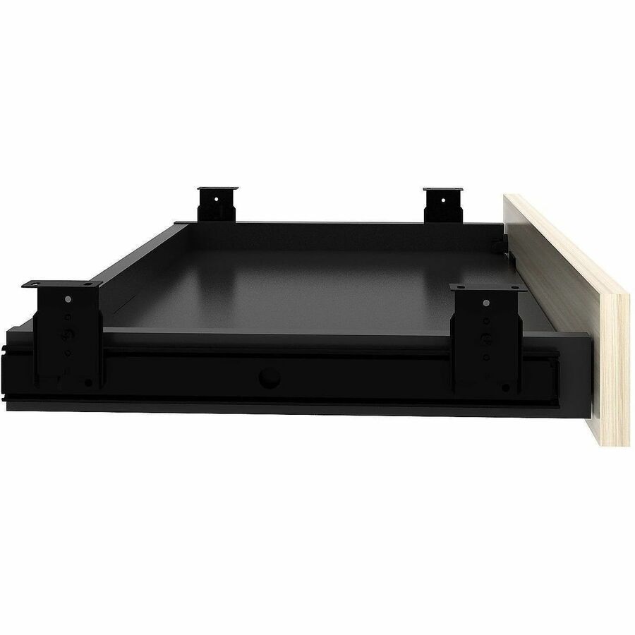 Lorell Essential Series Laminate Desking & Accessory - 5.1" Height x 16.7" Width x 28.4" Depth - Material: Laminate - Finish: Laminate, Modern Elm - Durable - For Desk - 1 Each