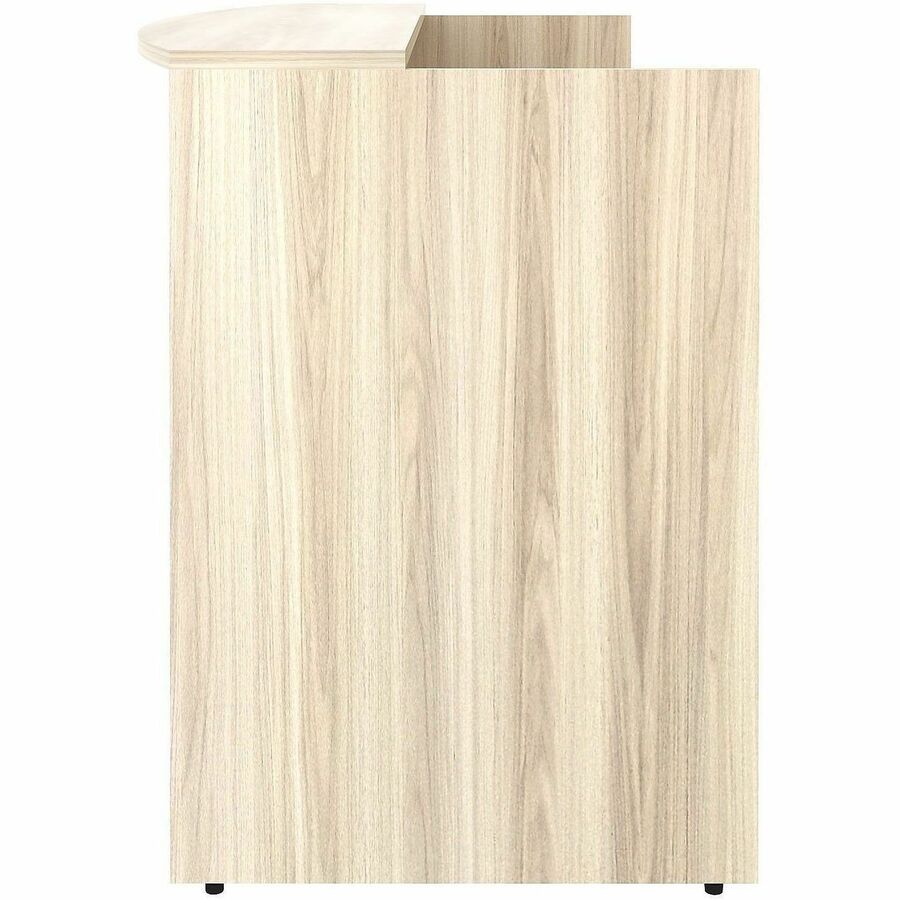 Lorell Essential Series Laminate Desking & Accessory - x 1" Thickness Table Top, 42.5" Height x 72" Width x 36" Depth - Material: Laminate - Laminate Table Top - Durable - For Document, Reception Area - 1 Each