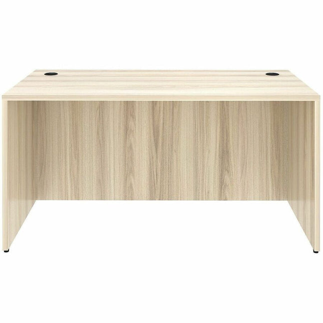 Lorell Desk Shell - Assembly Required - Modern Elm - 1 Each
