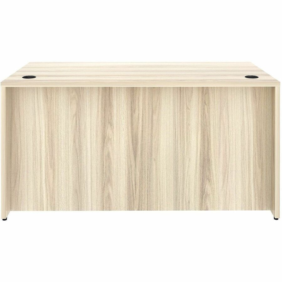 Lorell Desk Shell - Assembly Required - Modern Elm - 1 Each