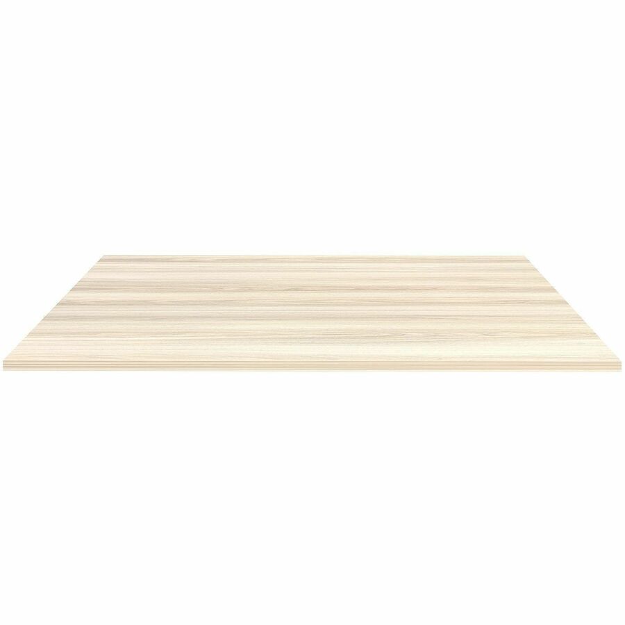 Lorell Essentials Modular Conference Tables - 1" Height x 59" Width x 47" Depth - Band Edge - Finish: Modern Elm - Laminate, Melamine Table Top - Modular, Eco-friendly - For Conference Table, Meeting, Office - 1 Each
