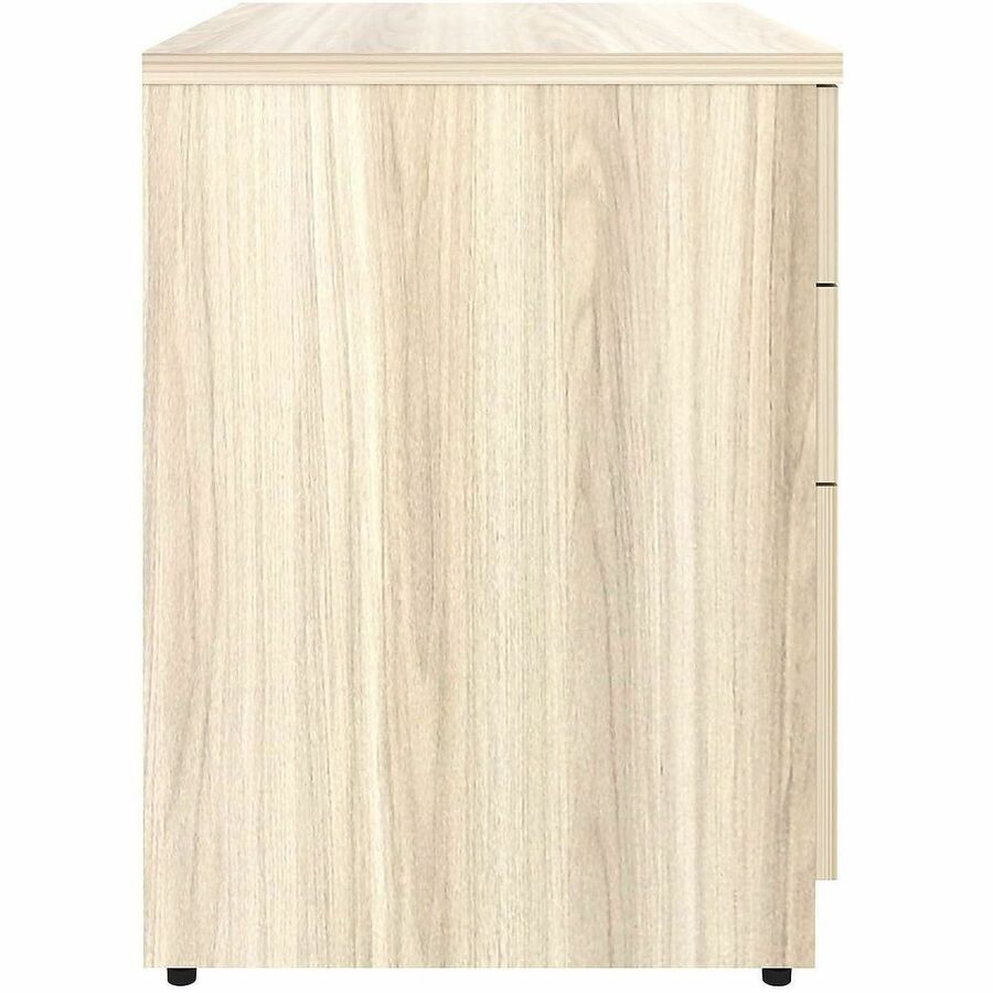 Lorell File Cabinet - 4 x Drawer(s) for File, Box - Lateral - Modern Elm