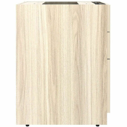 Lorell File Cabinet - for Box, File - Modern Elm - Assembly Required