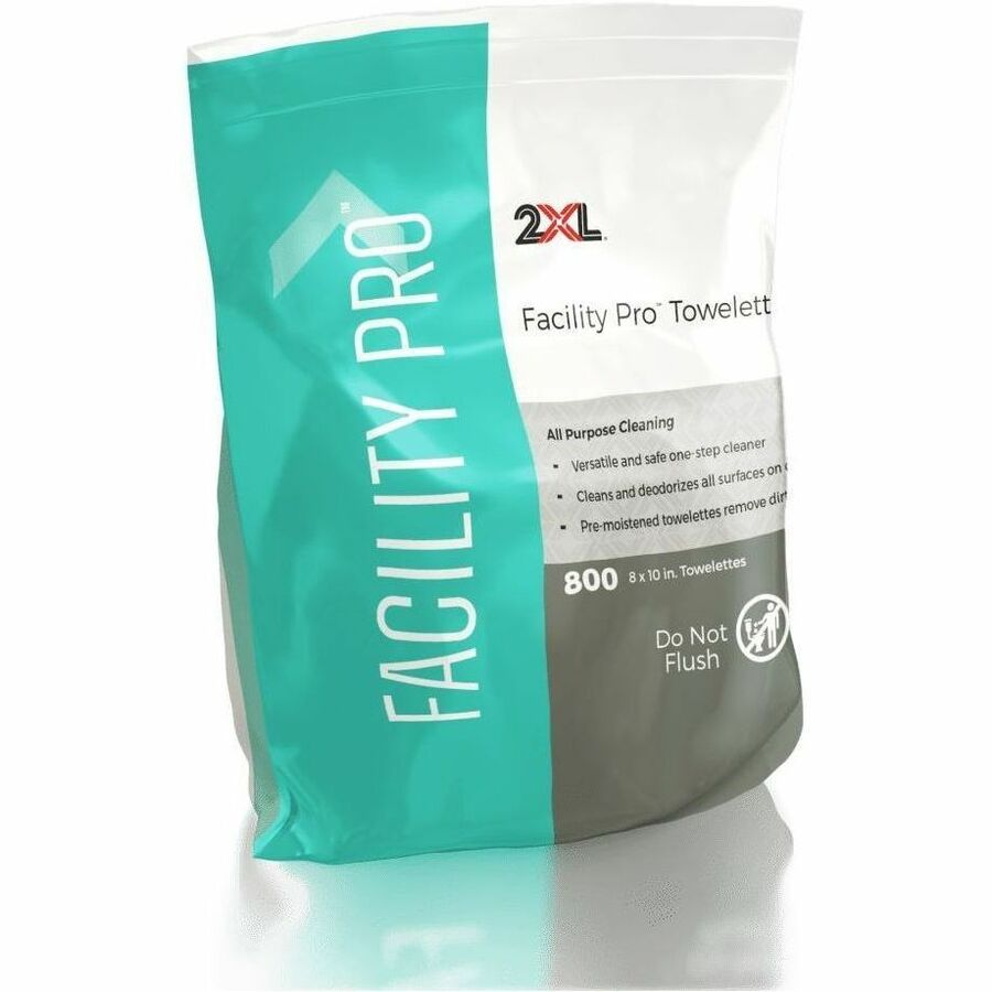 2XL Cleaning Wipe - White - 2 / Carton
